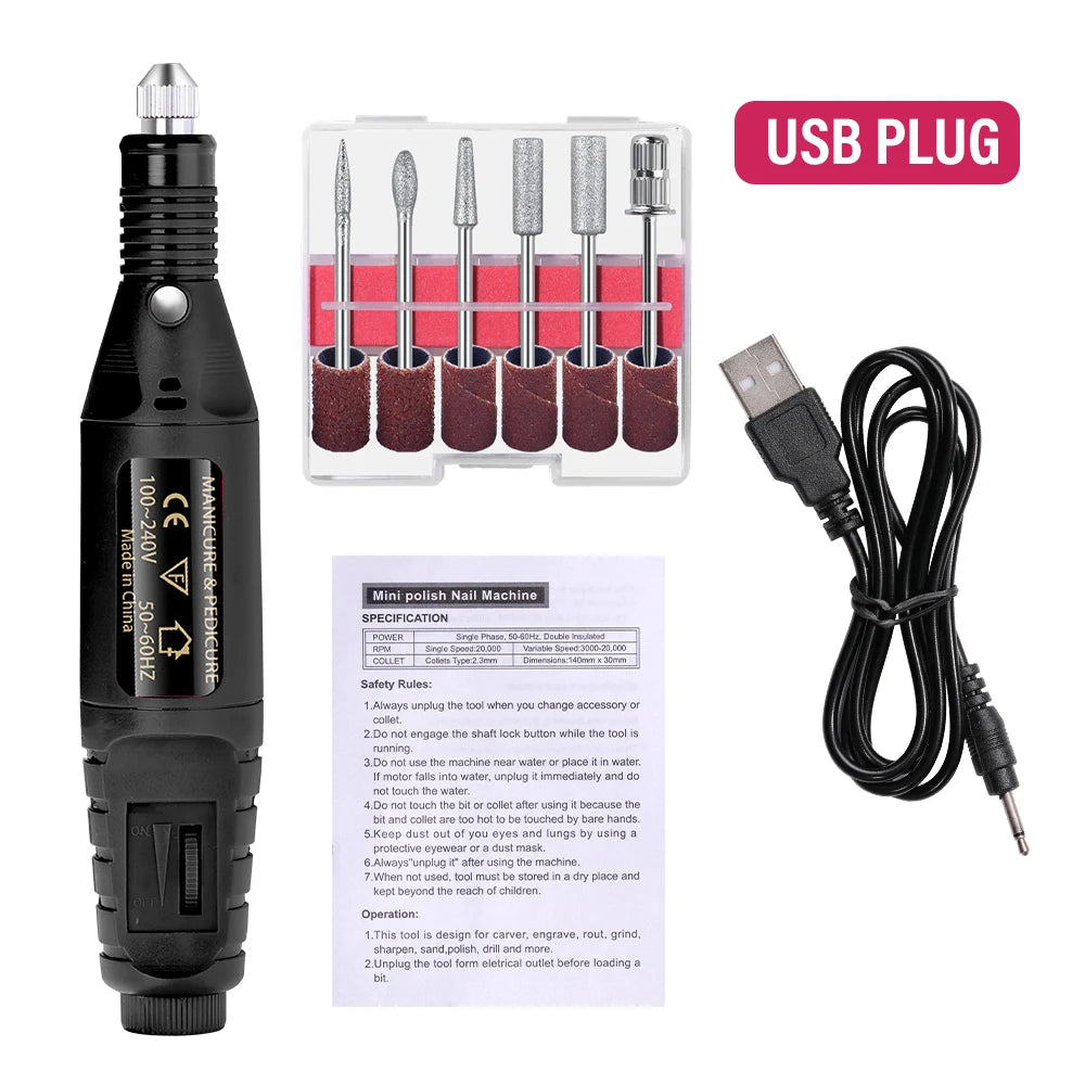 Professional Electric Nail Drill Machine